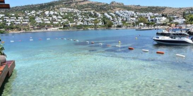 Bodrum'da sahile 'beyaz kum' şikayetine inceleme