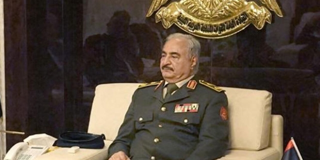 Libya'da ağır darbe alan Hafter, İsrail'den destek dilendi