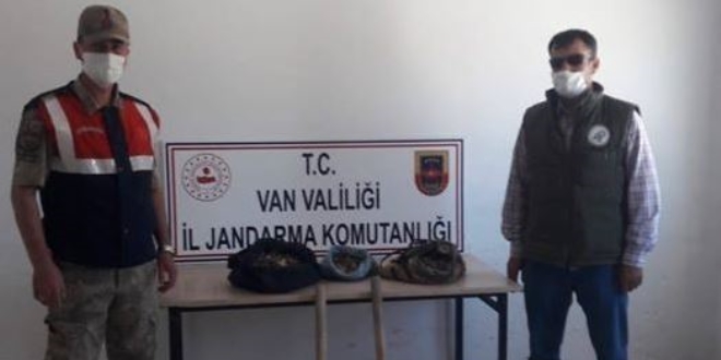 Salep soğanı toplayan 2 kişiye 147 bin TL ceza kesildi