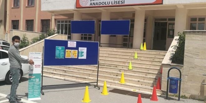 SRC sınavları koronavirüs önlemleriyle yapıldı