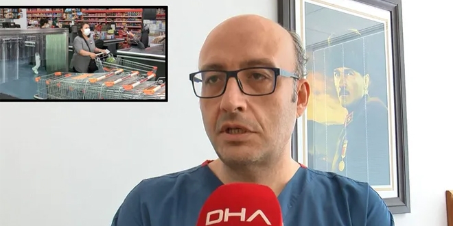 Prof. Yamanel 'çok önemli' dedi, markete gidenleri uyardı