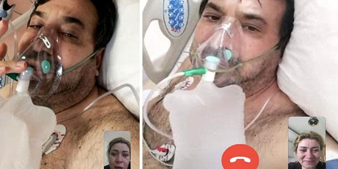 Doktor eşini virüsten kaybetti, maskesi çenesi altında gezenlere tepki gösterdi