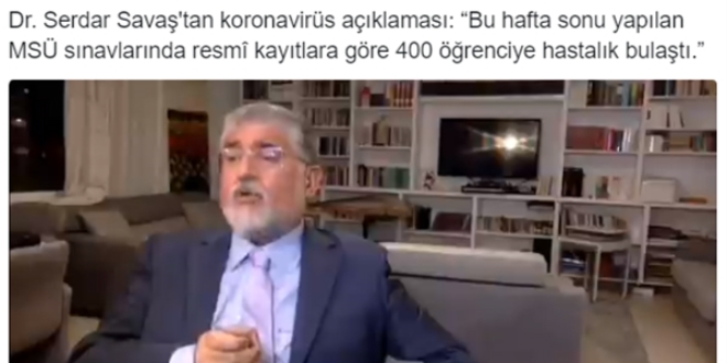 '400 öğrenciye korona bulaştı' iddiası ikinci kez yalanlandı