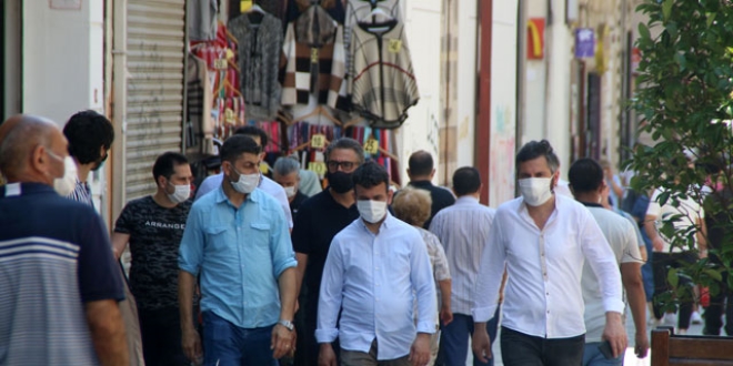 stiklal Caddesi'nde maske takanlarn saysnda art