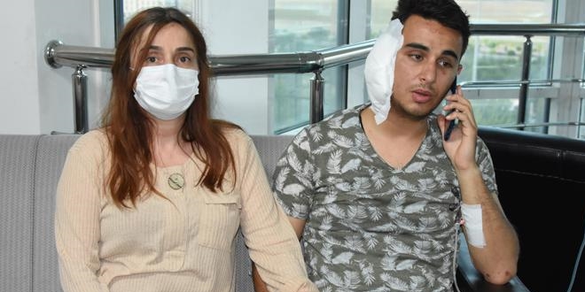 Kulağı ısırılarak koparılan postacıya kötü haber geldi