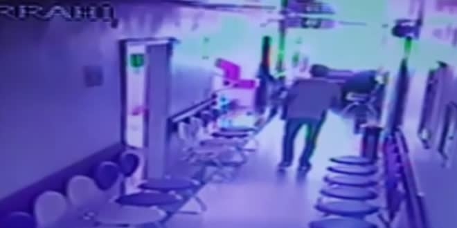 Hastanelerde hırsızlık yapan zanlı güvenlik kamerasında