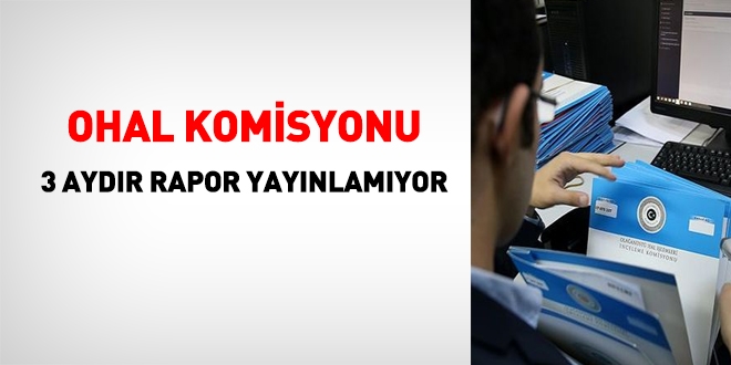 OHAL Komisyonu 3 aydır rapor yayınlamıyor