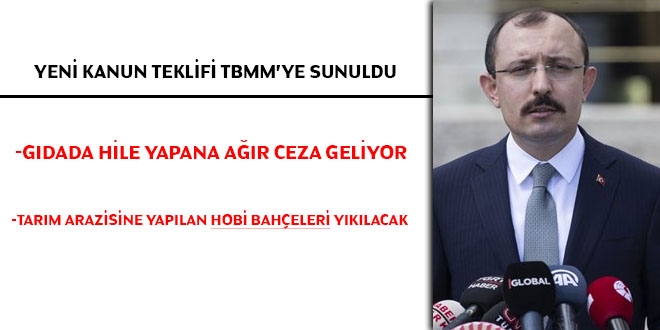 Hobi bahçeleri ile ilgili kanun teklifi TBMM'ye sunuldu