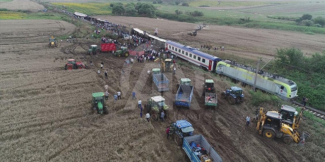 Tekirda'daki tren kazas davasnda keif karar