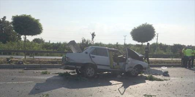 Konya'da otomobil takla att�: 3 �l�, 2 yaral�