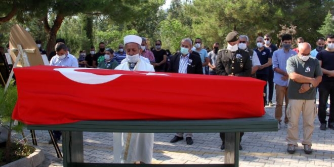 Kazada hayatını kaybeden Asteğmen, toprağa verildi