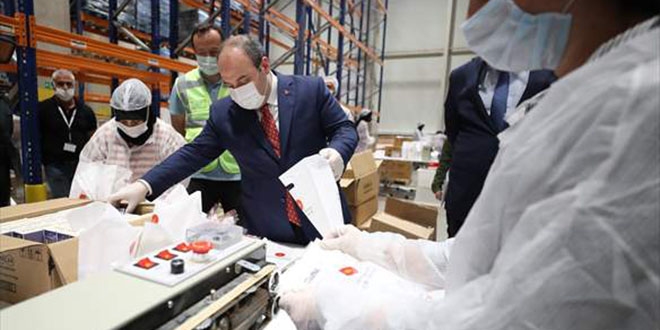 Bakan Varank: 5,5 milyon vatandaşa kit ulaştırıldı