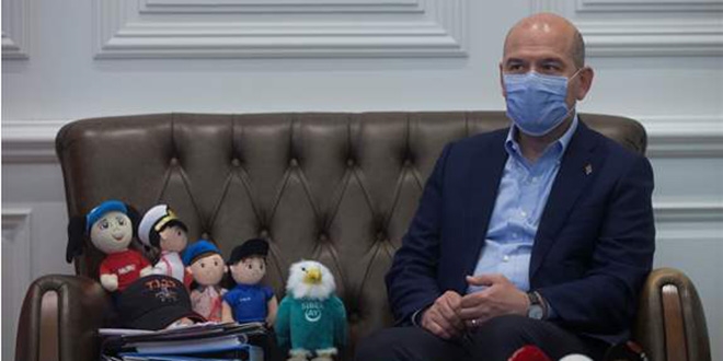 Bakan Soylu, İdlib için 10 briket ev daha bağışladı