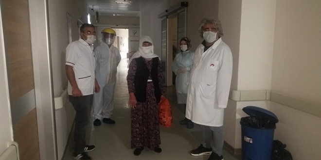 Bu ilçede son korona hastası taburcu edildi