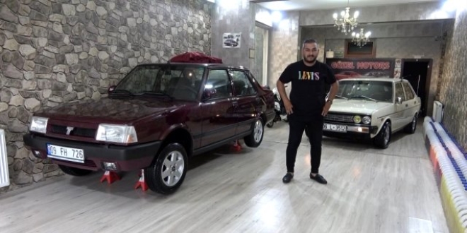 Fabrikadan çıktığı gibi duruyor: 70 bin liraya satın aldı