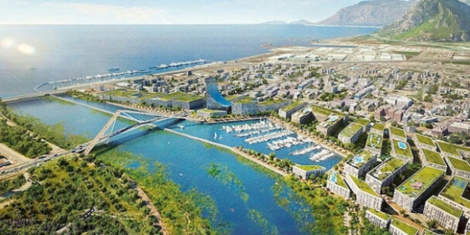 Kanal'ın çevresine üç kat sınırı