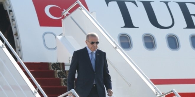 Cumhurbakan Erdoan Katar'dan ayrld