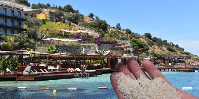 Bodrum'daki beyaz kum skandalında yeni gelişme!