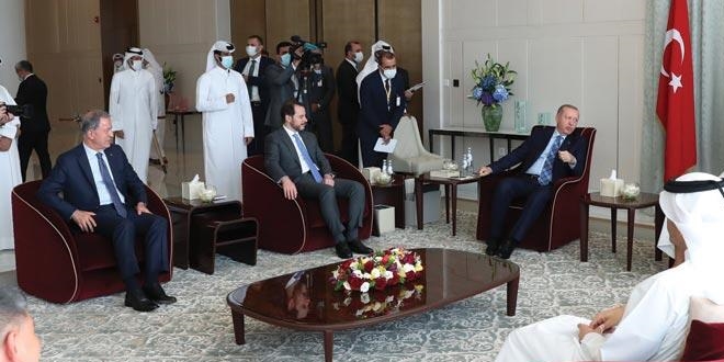 Bakan Albayrak'tan Katar ziyareti paylaşımı: Verimli görüşmeler gerçekleştirdik