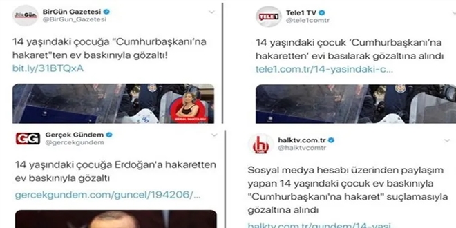 Birgn Gazetesi skandal haberini geri ekti