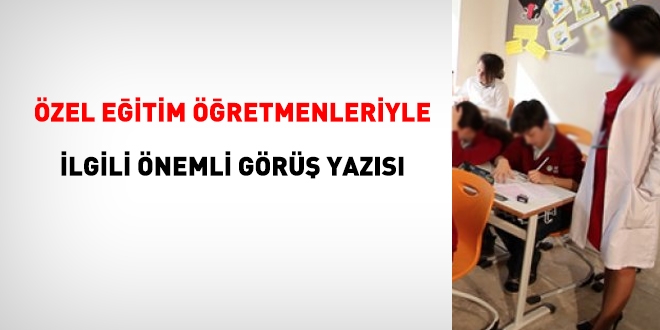 Yaz tatilinde komisyonda görevlendirilen özel eğitim öğretmenlerine ek ders ücreti ödenemez