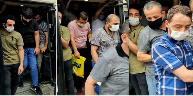14 kişilik minibüste 42 yolcu