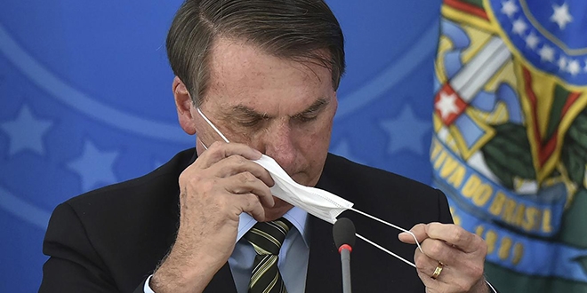 Brezilya Devlet Başkanı koronavirüse yakalandı