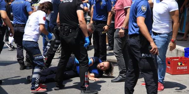 İki polisi yaralayan şüpheli bacağından vurularak yakalandı