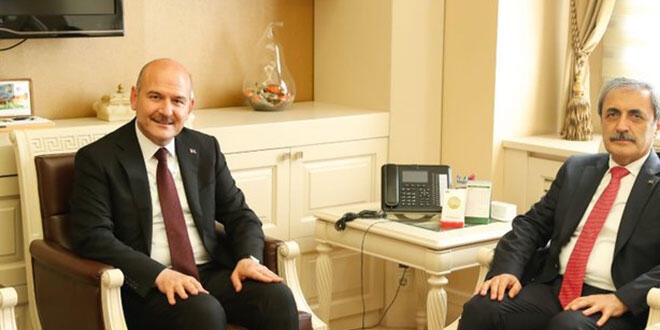 Bakan Soylu'dan Yargıtay Cumhuriyet Başsavcısı Şahin'e ziyaret