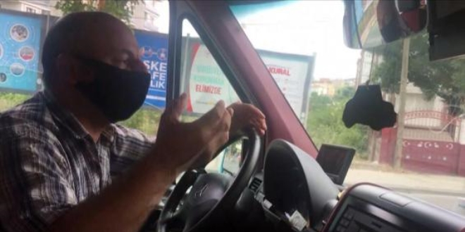 Minibüs şoförü isyan etti: Polise bırakıp gideceğim