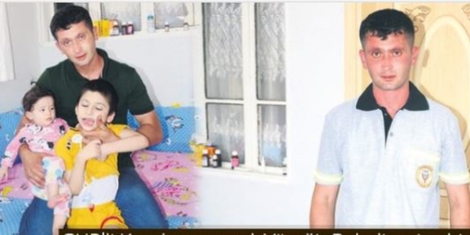 2 engelli çocuğu olan Halil'in artık bir işi var