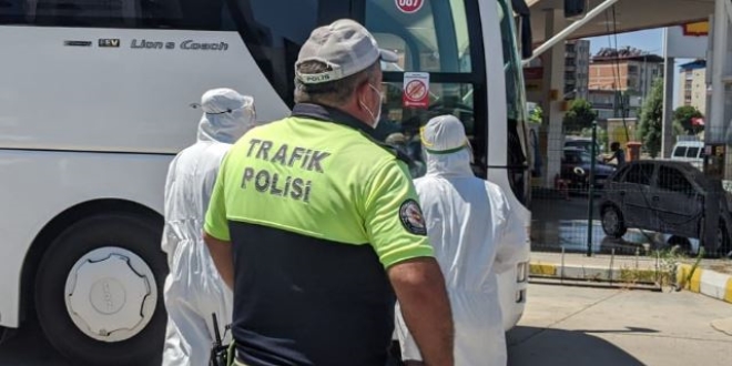 Hatalı 'HES' kodu veren yolcu otobüsten indirildi