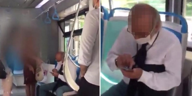 Emekli hakime fotoğraflı taciz iddiası