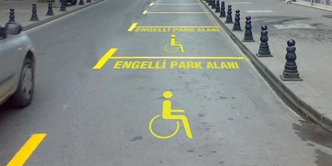 Emniyet, Türkiye genelinde engelli park yerlerini denetledi