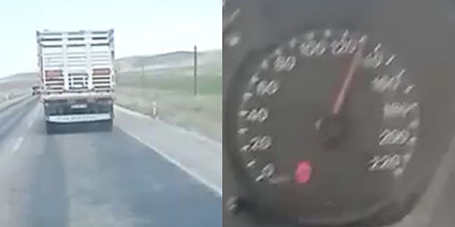 Ambulansa yol vermeyen şoföre 2 bin 963 lira ceza
