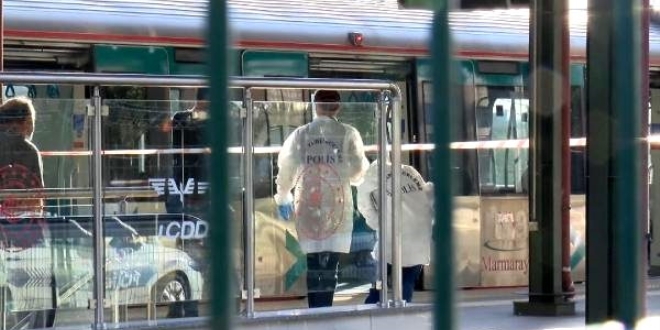 Askeri personel, Marmaray durağında intihar etti