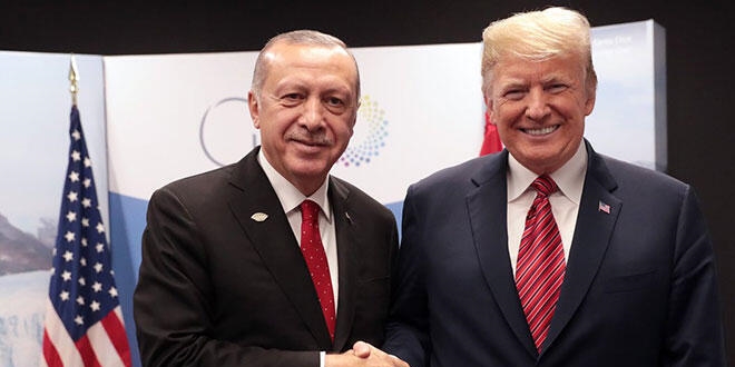 Cumhurbaşkanı Erdoğan, ABD Başkanı Trump ile görüştü