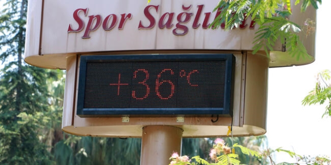 Adana yanıyor! Termometreler 36 dereceyi gösterdi