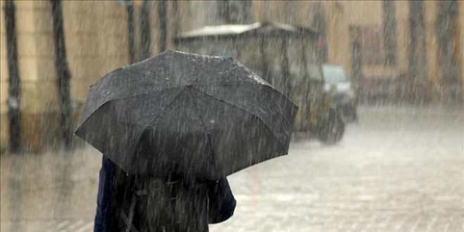 Meteorolojiden 12 ilimiz için 'sağanak' uyarısı