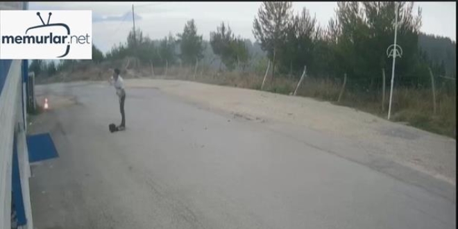 Adana'da lokantaya silahl� ve molotofkokteylli sald�r� g�venlik kameras�nda