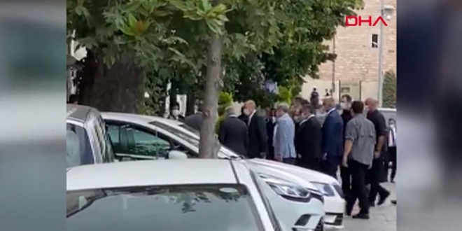 Erdoğan, Ayasofya Camiindeki hazırlıkları yerinde inceliyor