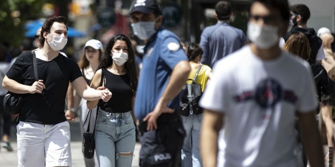 Başkentte 6 günde 731 bin lira maske cezası kesildi