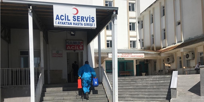 Devlet hastanesinde 10 sağlık çalışanının testi pozitif çıktı