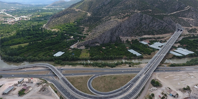 Amasya çevre yolu cumartesi günü açılıyor