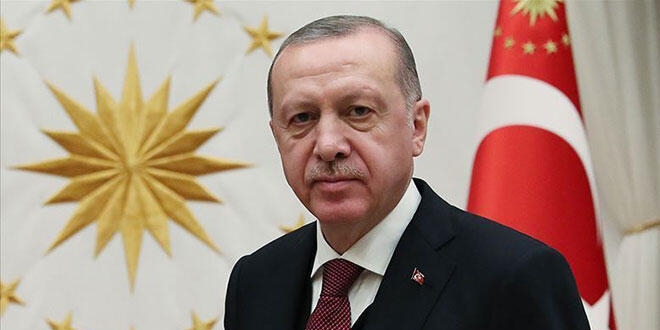 Cumhurbakan Erdoan'dan Ayasofya-i Kebir Cami-i erifi paylam