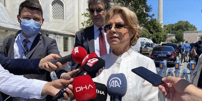 Tansu �iller: Ayasofyan�n a��l��� �ok b�y�k dirayet ve cesaret isteyen bir �eydir