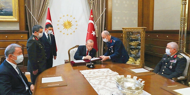 General ve amiral sayısı 247'ye çıktı