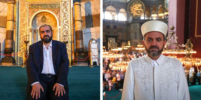 Ayasofya-i Kebir Cami-i Şerifi'ne atanan din görevlileri, duygularını anlattı