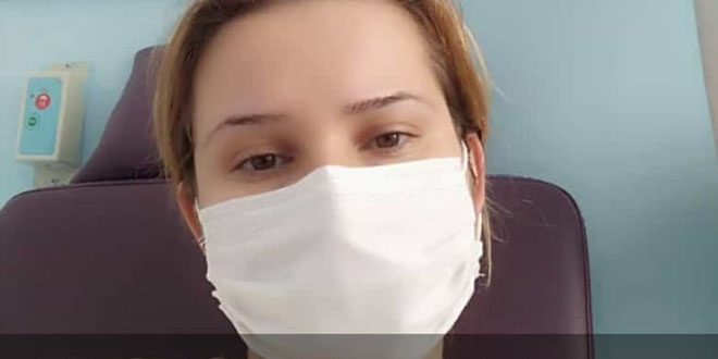 Testi pozitif çıkan kadın: Bana bulaşmaz demeyin