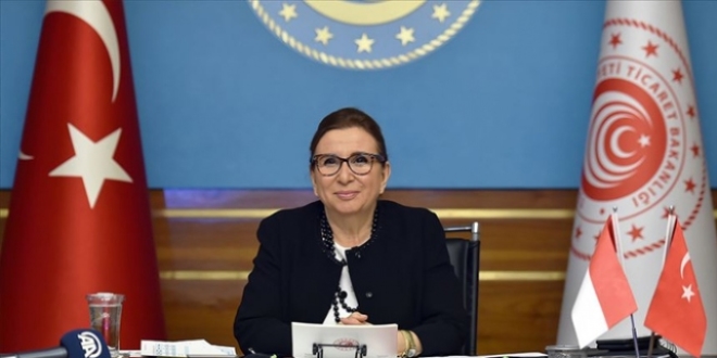 Ticaret Bakanı Pekcan Özbekistanlı yetkililerle bir araya geldi